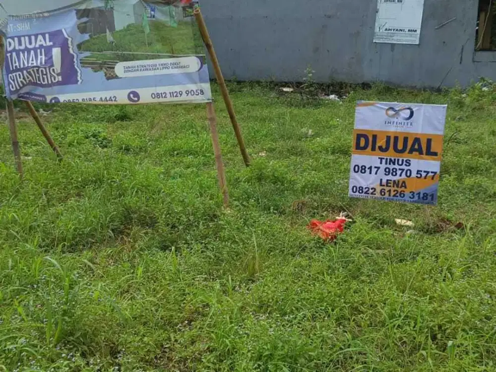 Di jual  kavling strategis banget pasir randu karawaci