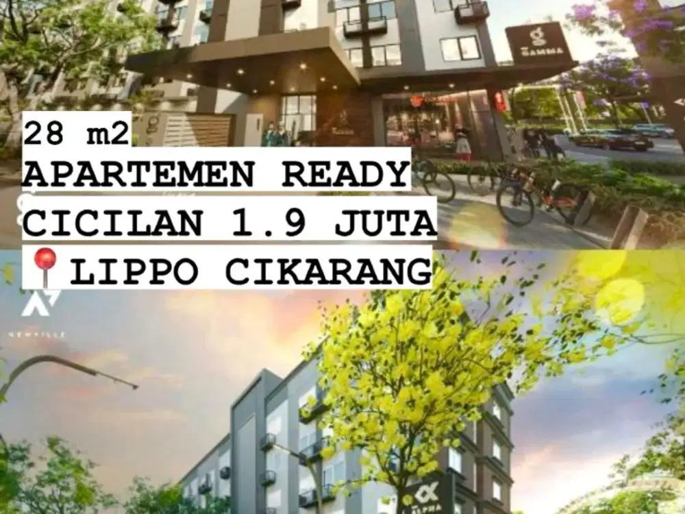 Apartemen Cicilan 1.9 Jt Dekat Mall Lippo Cikarang Residence