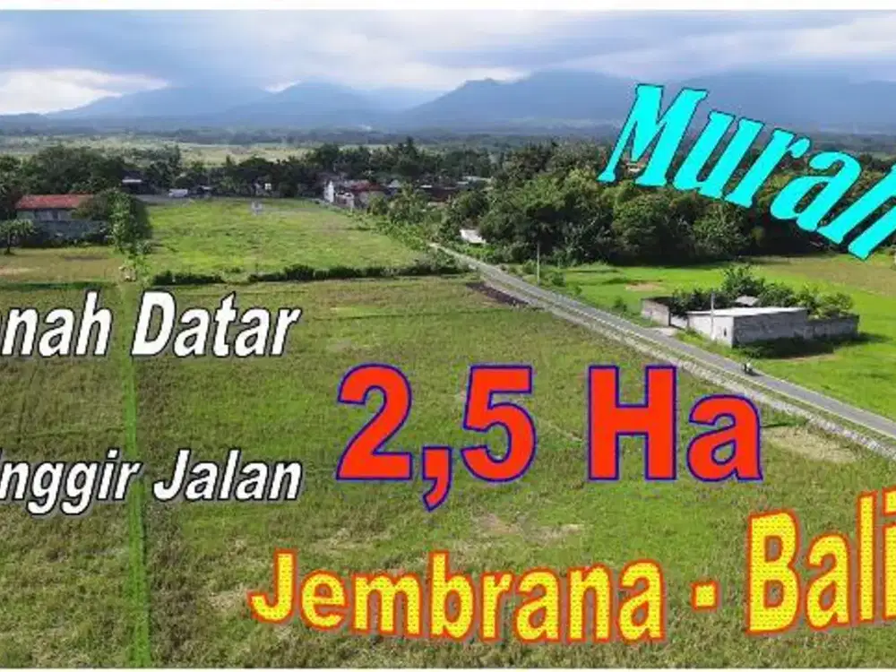 24.490 m2 Land Sale Ready to Build at Baluk Negara