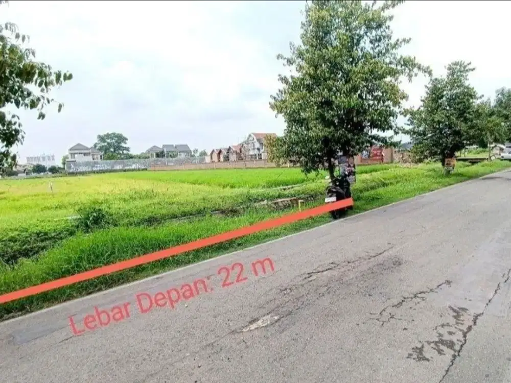 Lahan Strategis Murah 500 meter ke Jl. AdiSucipto