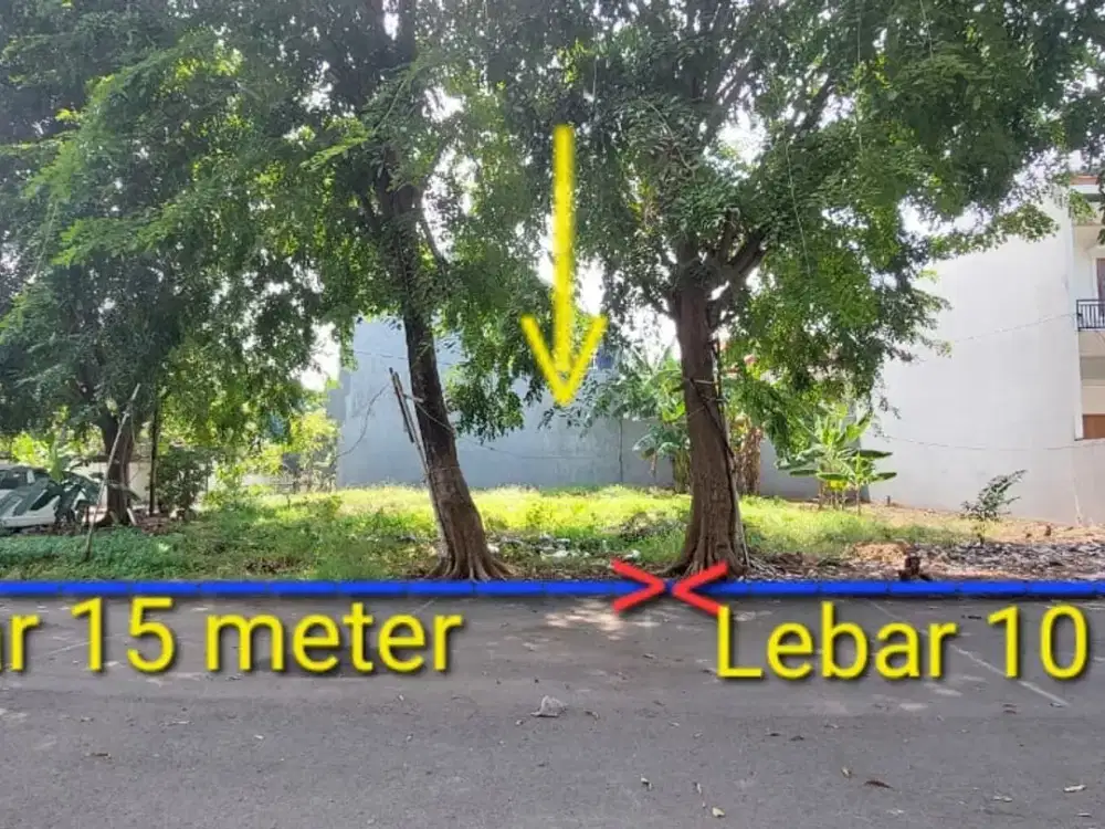 Dijual cepat kavling siap bangun 3unit di Harapan Indah 1 Cluster Aster