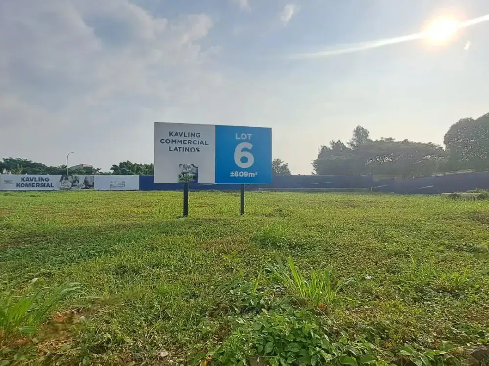 Kavling Komersil Bisnis 800 Meter Pinggir Jalan Raya Rawabuntu Di BSD