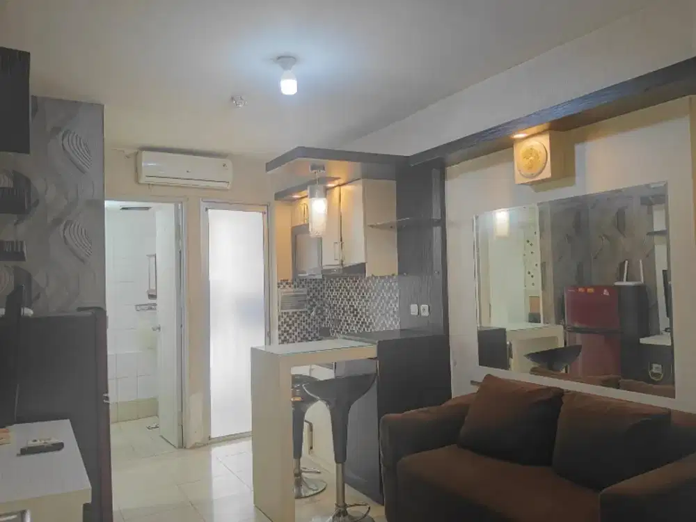 1 Bulan Sewa Apartemen Bassura City 2BR FF Tower F Lt 9
