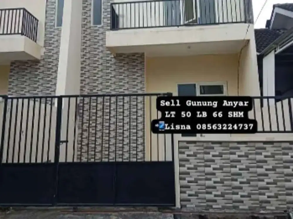 Rumah Dijual di Gununganyar
