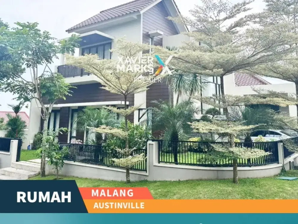 Dijual Rumah Hook Modern 2 Lantai di Mainroad Austinville Malang