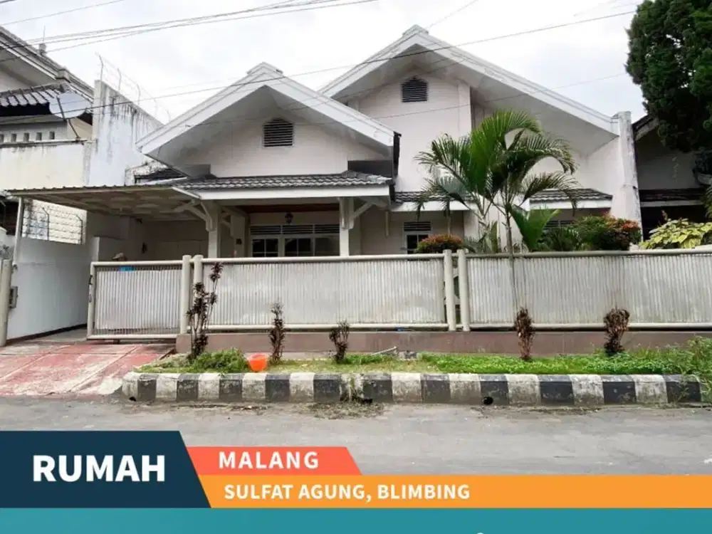 Dijual Rumah Terawat Asri di Sulfat Agung , Blimbing Kota Malang