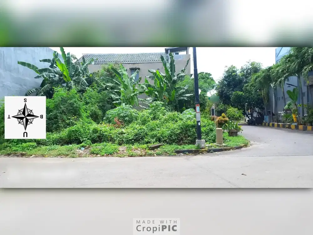 Dijual Tanah Kavling Hook Bebas Banjir di Duta Harapan Bekasi Utara