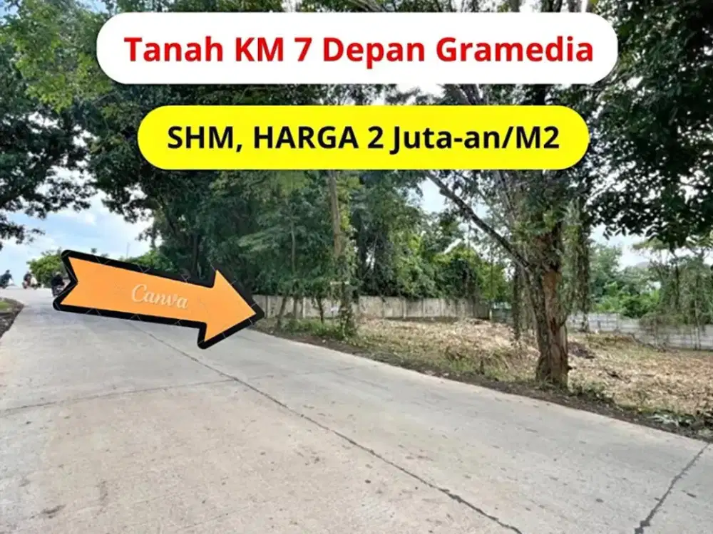 Tanah pinggir jalan talang buruk km 7