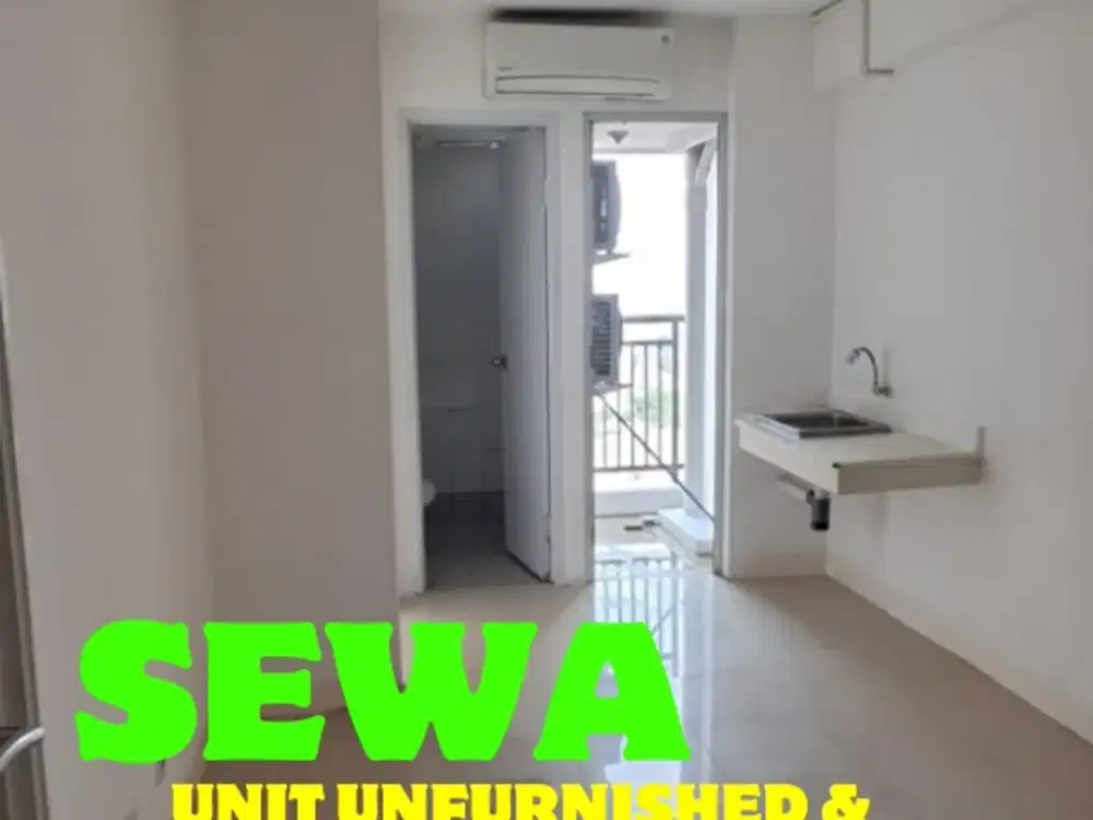 SEWA 2BR UNFURNISHED TOWER G BASSURA CITY UNIT TERBATAS