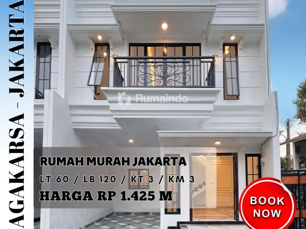 Rumah Cluster Dekat Aeon Mall Tanjung Barat Jagakarsa Jakarta