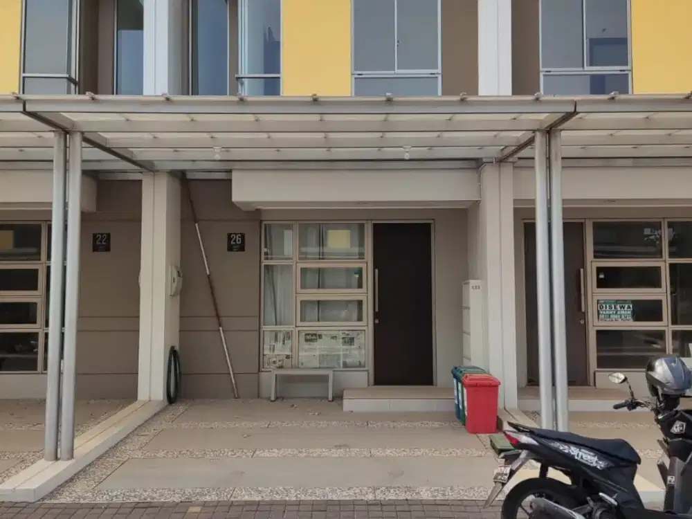 Sewa Rumah Pik 2 Uk 4,5x10 2 Kamar sudah ada AC harga 45 Juta