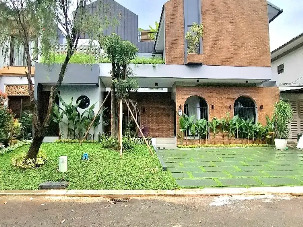 Rumah brandnew mewah asri di the green BSD dekat akses tol