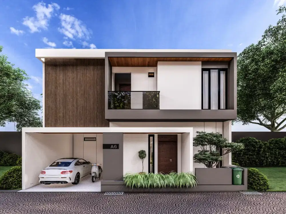 dijual rumah di sleman dalam perumahan fasco mansion jln palagan km 11