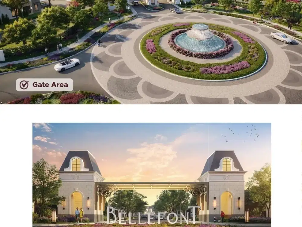 Type 12 BELLEFONT EAST 3LANTAI 7,6MAN SUMMARECON SERPONG