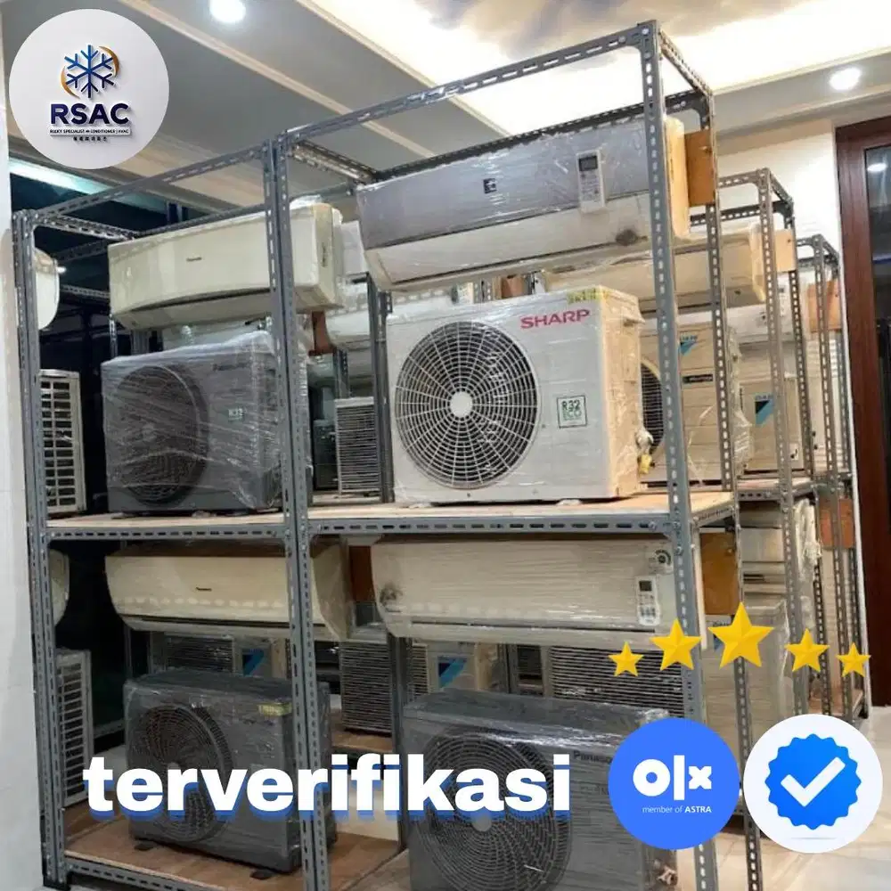 RSAC | PUSAT AC Second & Baru AC 1/2 PK 3/4 PK | 1 PK | 2 PK + PASANG