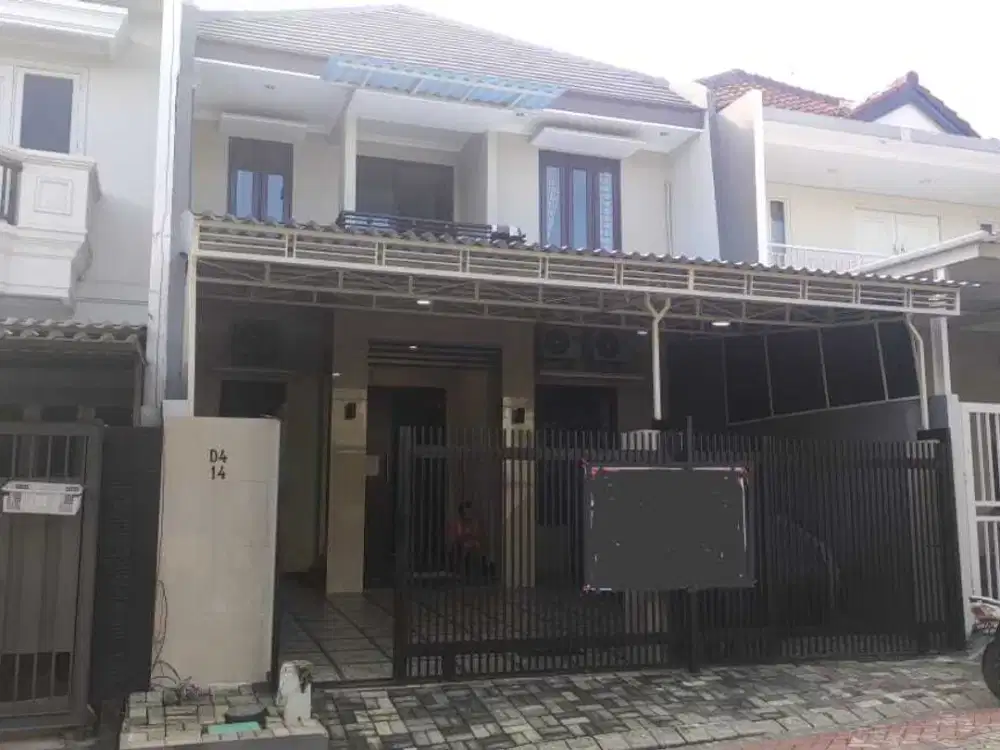 Komplek perumahan villa sentra raya Surabaya citraland