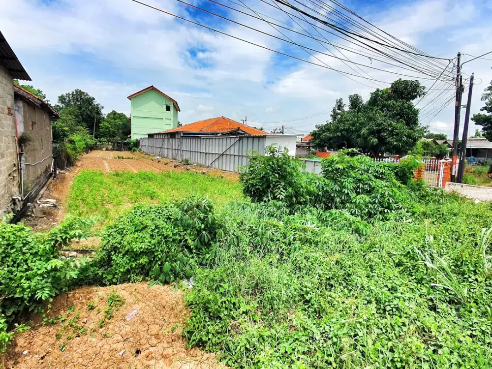 Dijual cepat tanah di pinggir jalan babelan kab Bekasi