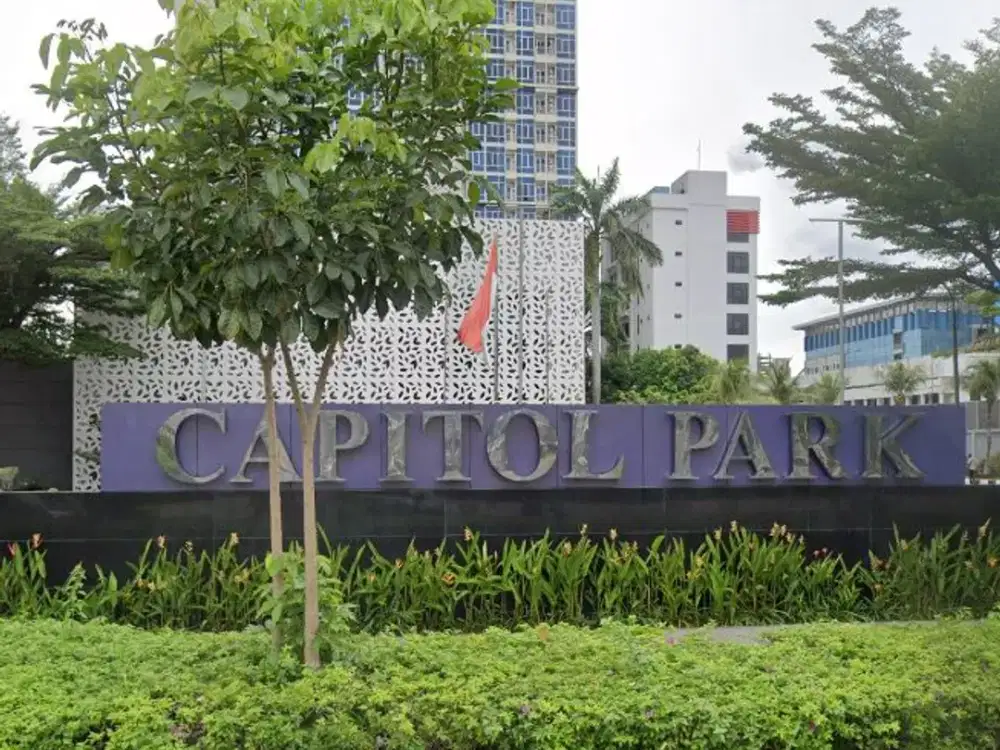 DIJUAL  APARTEMENT 2 KAMAR TIDUR 1 KAMAR MANDI CAPITOL PARK RESIDENCE HARGA MURAH 1.6M