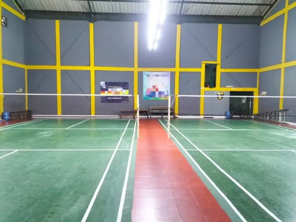 Jual GOR Badminton 2 Lap Aktif Selalu Full Sewa di Cikutra Bdg Kota