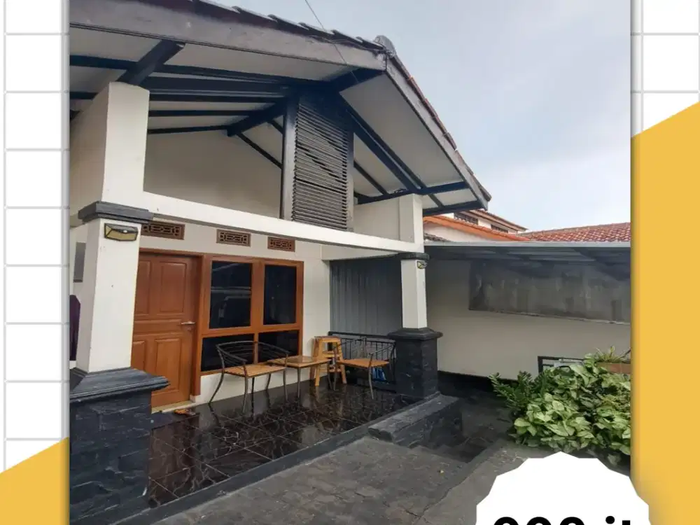 Ruang Nyaman & Potensi Usaha di Rumah Modern Cijambe
