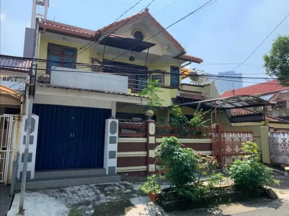 Dijual Rumah 2 Lantai + Kios di Tanjung Duren Selatan