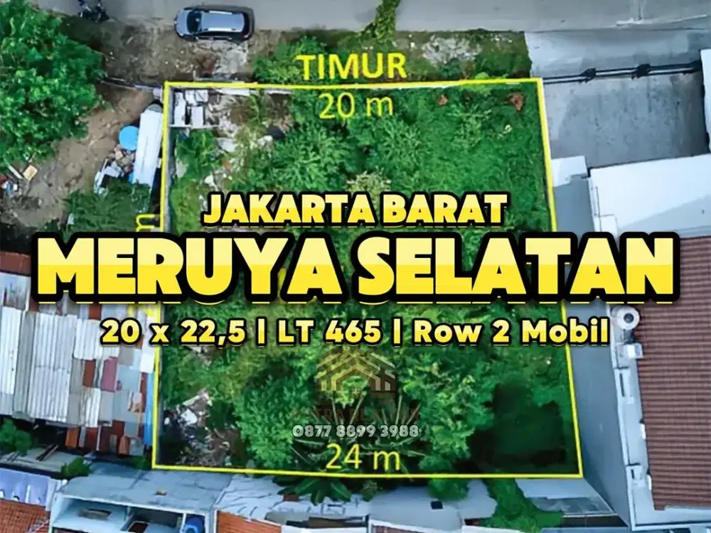 Tanah Murah 465m2 8Jt an 10 menit ke Puri Indah