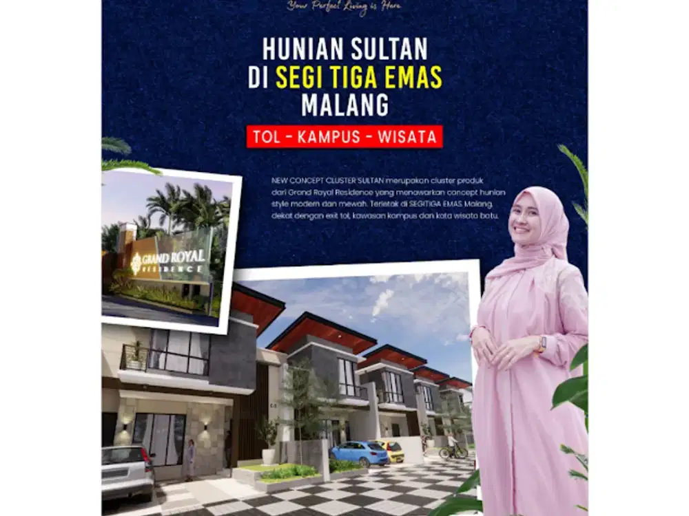 Hunian Sultan Modern Poros Kepuh 10 Menit KeSuhat Include Private Pool