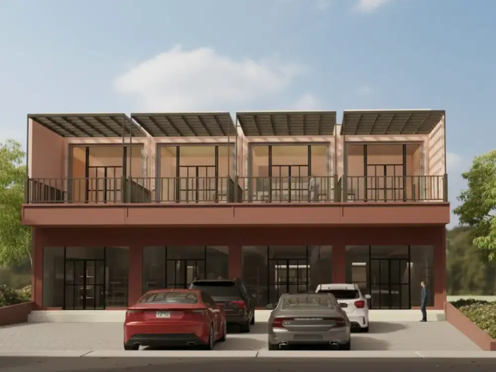 Ruko 2 Lantai Minimalis Modern Pinggir Jalan Utama Melati Mas BSD