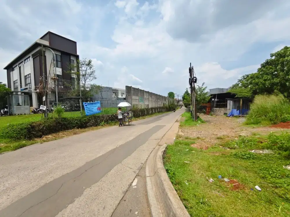 Tanah Paling Strategis di Pagedangan 50m Jl. Raya Bsd