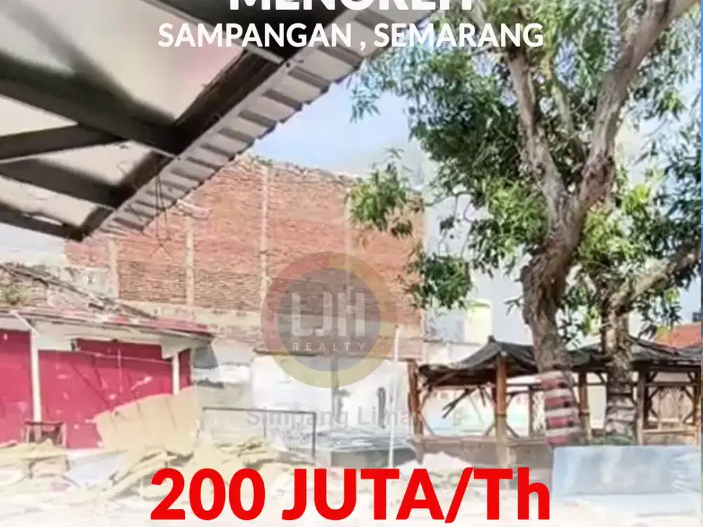 Tanah Siap Pakai di Sampangan Semarang Cocok Untuk Usaha