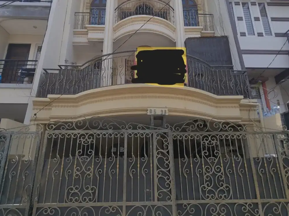 Jual Rumah 3.5 Lantai siap huni Di Sunter Garden