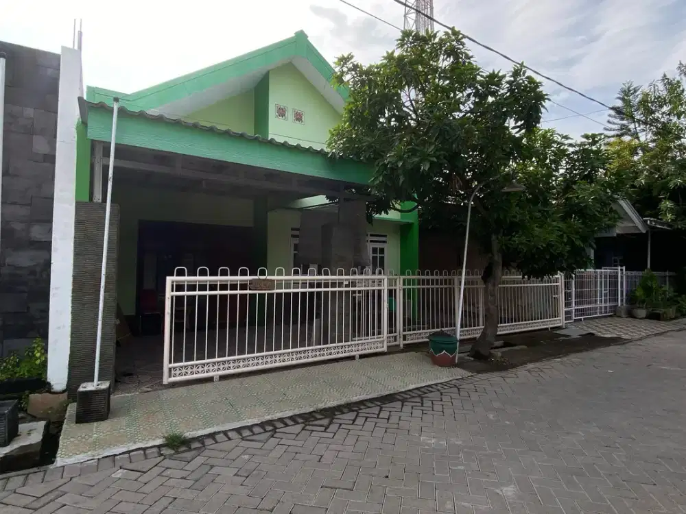 Rumah Siap Huni, Strategis Pusat Kota Perumahan Indah Permai Sidoarjo