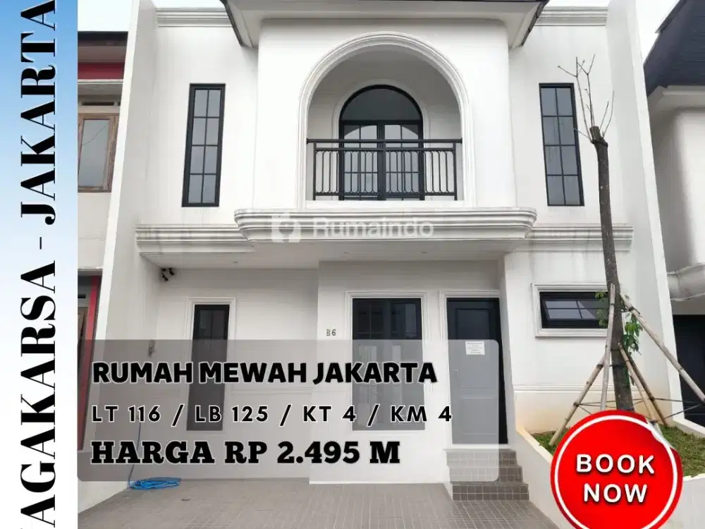 Rumah Murah Di Jl Sadar Jagakarsa Akses 2 Mobil