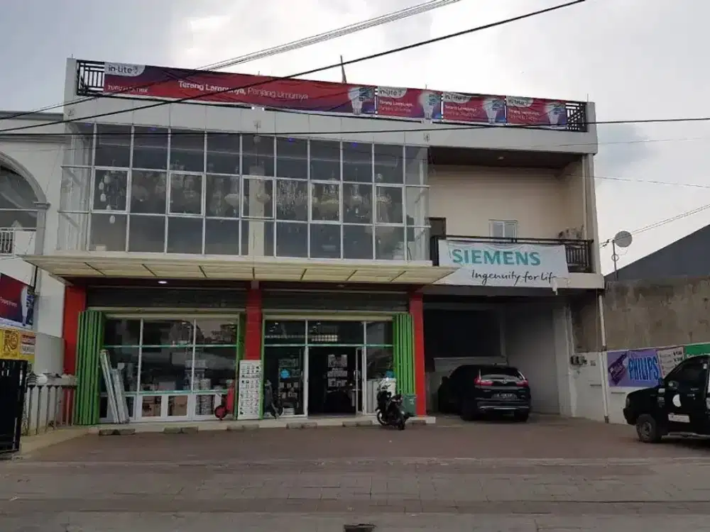 Disewa Ruko Luas, Bagus & Strategis Dipinggir Jalan Agus Salim Bekasi