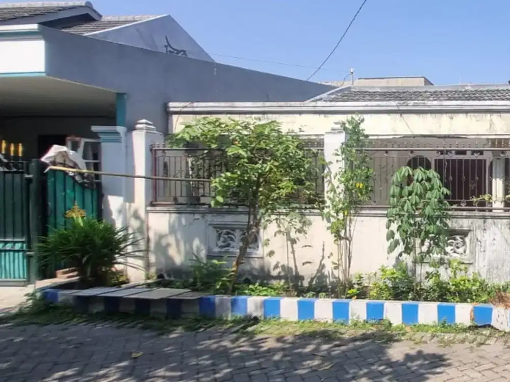 Dijual Rumah Hook Harga Tanah Di Wisma Tropodo Waru Sidoarjo