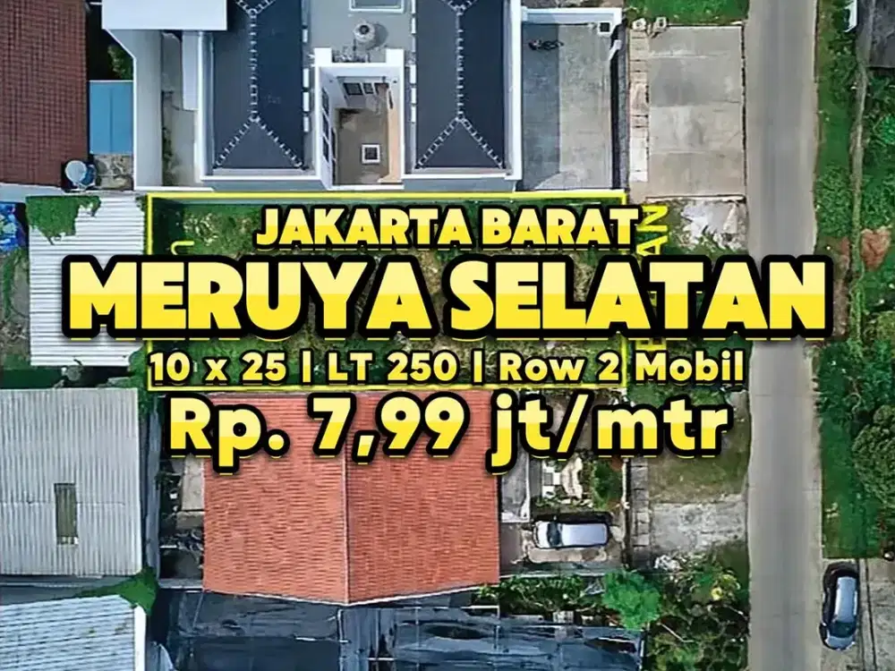 Tanah Murah hanya 7jt an, 10 menit ke Puri indah Mall