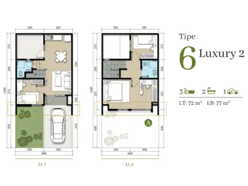 Disewakan Murah Rumah di Cluster Agnesi Summarecon Gading Serpong