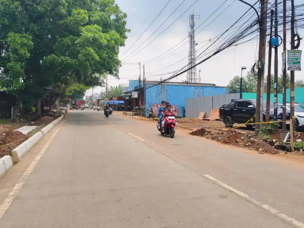 Kavling Tanah Strategis Pinggir Jl.Raya Serpong Tangerang