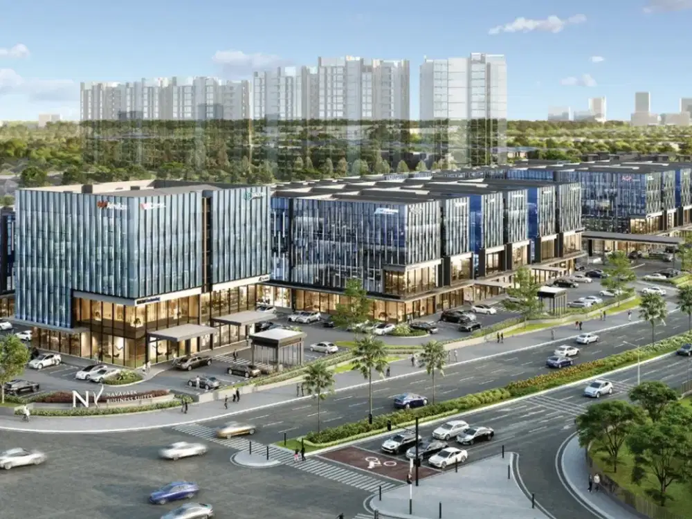 GEDUNG KOMERSIAL NAVAPARK BUSINESS SUITE  BSD CITY LAUNCHING