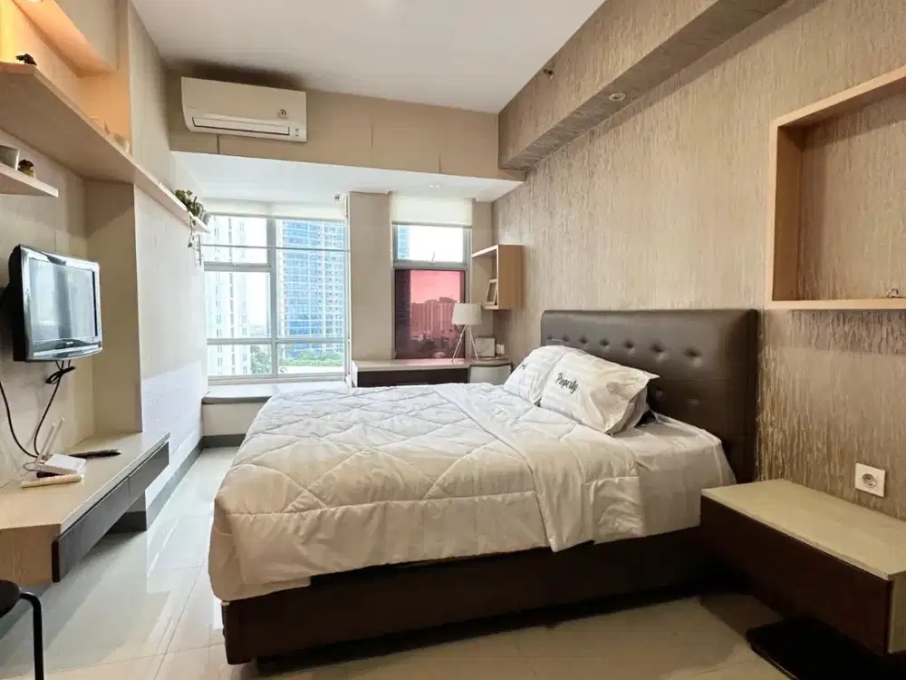 0301 - Disewakan Apartemen Anderson Lt 12 Studio Furnish View City