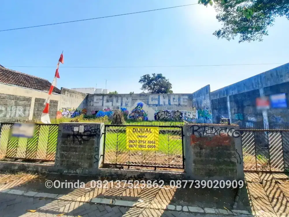 Tanah 335m2 Wirobrajan Dekat Kraton, Alun-alun, JNM, UGM Jogja