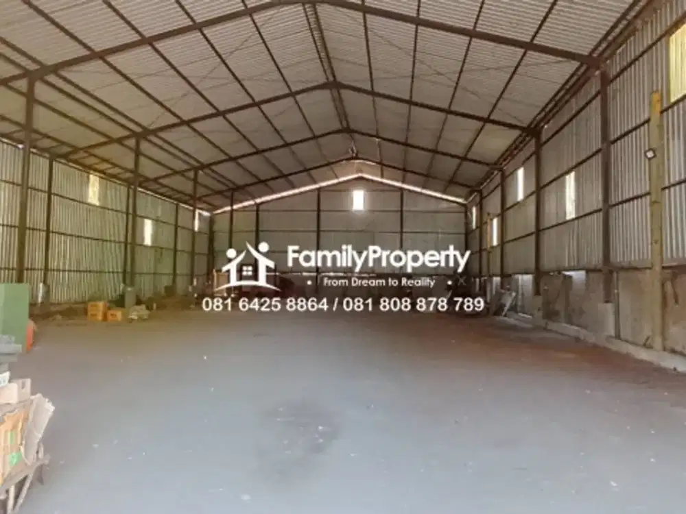 Gudang 800m² di Siliwangi, Semarang Barat
