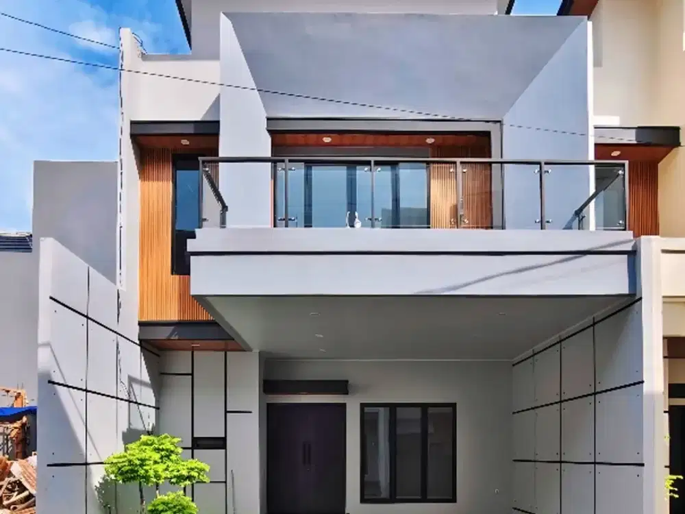 RUMAH BARU DALAM CLUSTER DEKAT TOL ANDARA JAKSEL