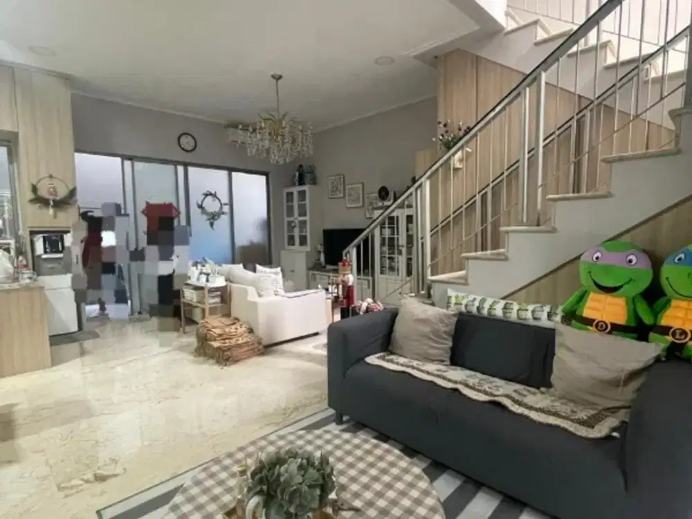 Disewa Murah Rumah Golf Island Ukuran 10x15 Furnish Bagus