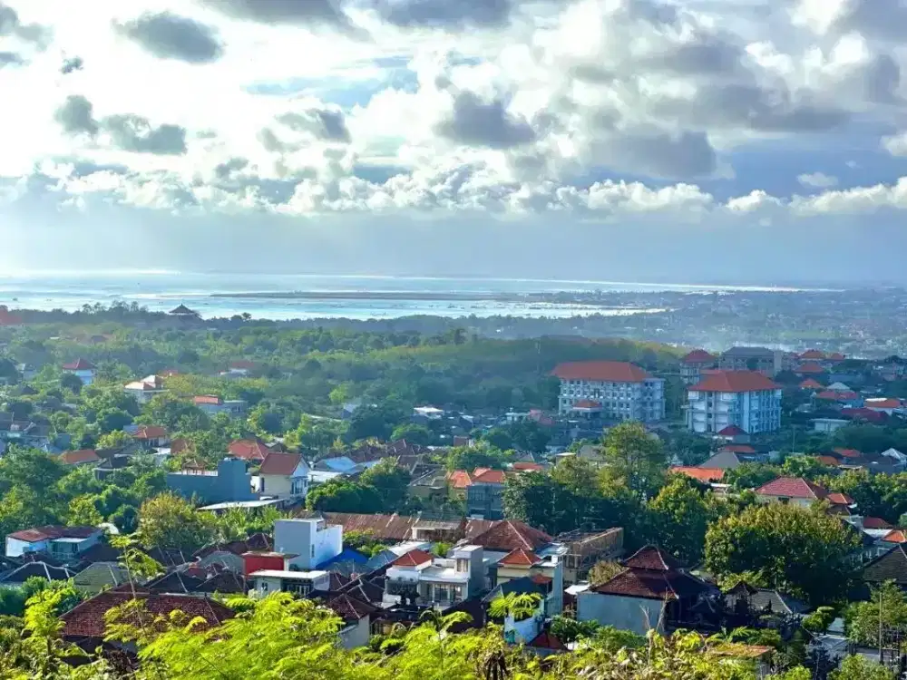 Tanah PREMIUM TERMURAH Ocean View Tiara Nusa Jimbaran