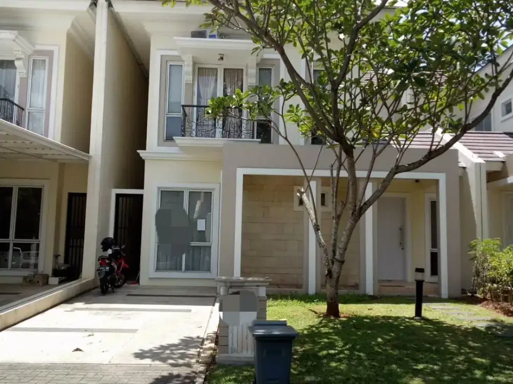DISEWAKAN RUMAH CANTIK FULL FURNISHED DI CLUSTER DE FRANGIPANI BSD