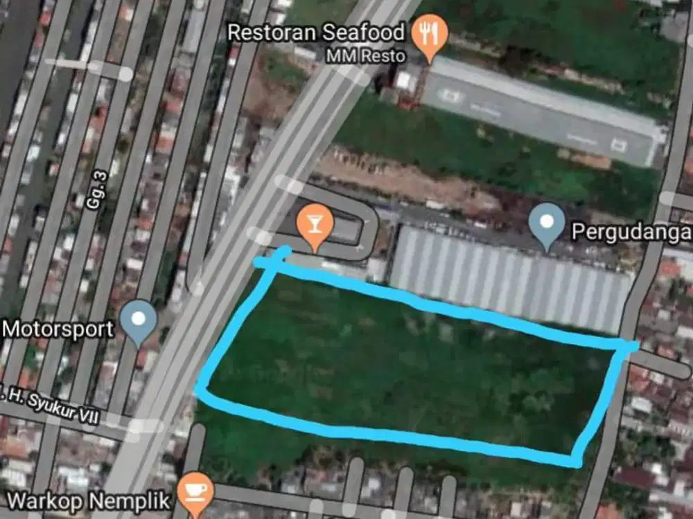 Jual Tanah 3 ha di Raya Juanda Sidoarjo