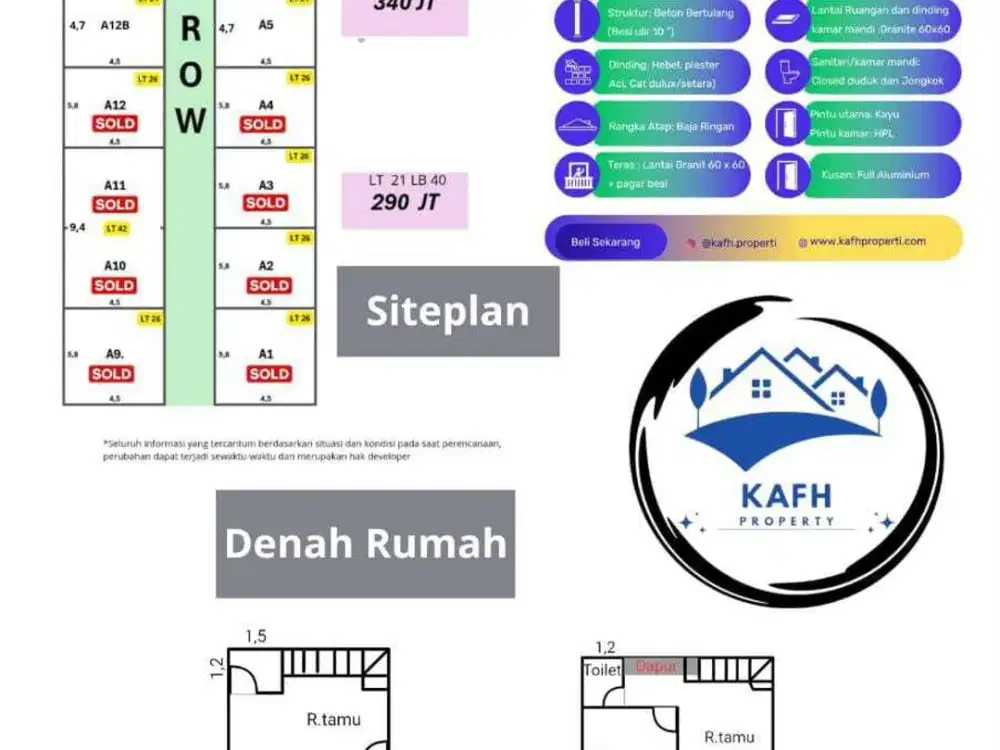 Jual Rumah Jagakarsa Dekat Jl M Kahfi 2 Dekat Stasiun Lenteng UI TOL