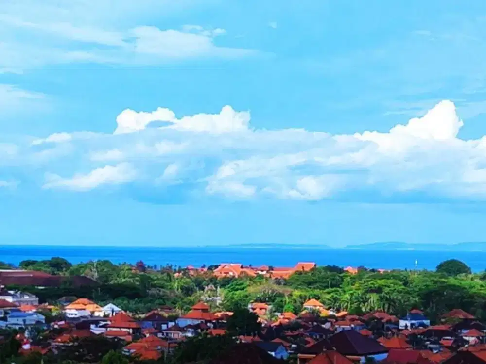 Tanah PREMIUM OCEAN VIEW di Siligita Nusa Dua