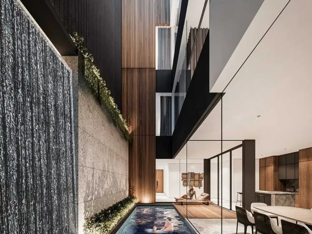 EARLY BIRD PRICE! Rumah Katamaran Indah 12x25m2, hadap SELATAN